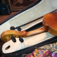 цигулка с лък и куфар-внос англия 0102221909, снимка 15 - Струнни инструменти - 35638839