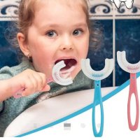 Иновативна четка за зъби за деца с U образна форма., снимка 1 - Други - 43317847