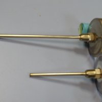 биметален термометър Wika thermometer ф100mm, 0/+400°C, -20/+80°C, L-80-230mm, снимка 9 - Резервни части за машини - 35181000