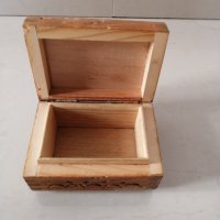Дървена кутия 10 х 7  h 5.5 см. , снимка 11 - Други стоки за дома - 32328754
