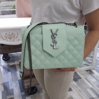 Дамска чанта YSL зелена, снимка 1 - Чанти - 29049315