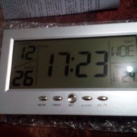 Светещ часовник с термометър за кола  автомобил дом офис + подарък, снимка 2 - Други - 27478907