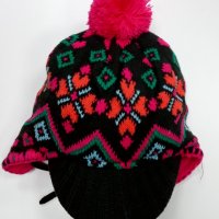 Нов детски комплект от шапка и шал, снимка 2 - Шапки, шалове и ръкавици - 26923561