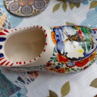 керамичен сувенир Ботуш от Амстердам, Холандия -18 см, снимка 3 - Колекции - 40799621