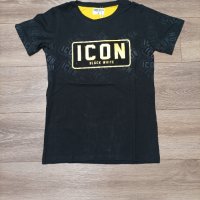Мъжка тениска код 907 -  черна, снимка 1 - Тениски - 44133348