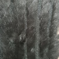 Елек плетиво и естествен заешки косъм , снимка 7 - Елеци - 35254054