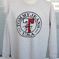 Tommy Hilfiger Tommy Jeans U.S.A. - мъжка блуза с дълъг ръкав размер L , снимка 1 - Блузи - 43255129