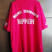 Michael Schumacher Ferrari Hockenheim 2001 колекционерска тениска XL Ферари Шумахер , снимка 2 - Тениски - 43079626