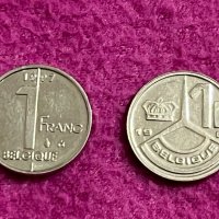 1 франк Белгия , снимка 1 - Нумизматика и бонистика - 35389251