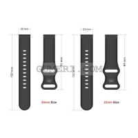 Резервна Каишка За Smart Watch Band 22mm за Samsung и  Huawei , снимка 6 - Смарт гривни - 36550140