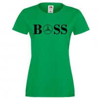Дамска тениска Mercedes BOSS, снимка 3 - Тениски - 32849857