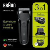 Braun Series 3 Shave & Style 3-in-1 Shaver - 300BT, снимка 2 - Маши за коса - 43823951