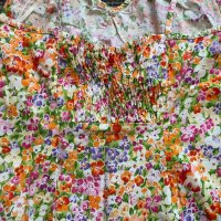 Цветна рокля с презрамки, снимка 4 - Рокли - 40618902