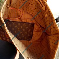 Луксозна чанта/реплика  Louis Vuitton Neverfull кодDS34, снимка 5 - Чанти - 39857279