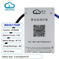 BMS - Система за управление на батерията - JiKong JK Smart BMS BD4A17S4P - 40A, снимка 1 - Друга електроника - 44125502