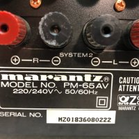 Marantz PM-65av, снимка 14 - Ресийвъри, усилватели, смесителни пултове - 32814446