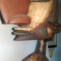 Фигура Нимба от племето Бага, снимка 2 - Антикварни и старинни предмети - 28621357