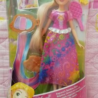 DISNEY PRINCESS Кукла с цветни кичури РАПУНЦЕЛ, снимка 1 - Кукли - 32325311