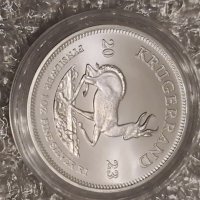 Кругеранд 1 oz silver, снимка 1 - Нумизматика и бонистика - 43172948