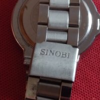 Модерен дизайн мъжки часовник SINOBI много красив стилен 41741, снимка 6 - Мъжки - 43785803