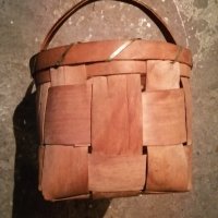 Стара плетена кошница , снимка 4 - Други стоки за дома - 38361697