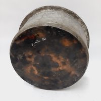 Стара калайдисана медна тенджера, казан(4.3), снимка 7 - Антикварни и старинни предмети - 43550628