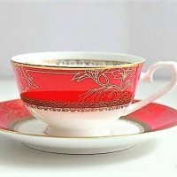 Чаши костен порцелан YoLiSa използваеми в миялна машина за кафе и чай, снимка 4 - Коледни подаръци - 33415579