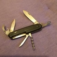Giesen & forsthoff rostfrei inox Solingen немско джобно ножче от соца 6 части без луфт, снимка 6 - Ножове - 43400767