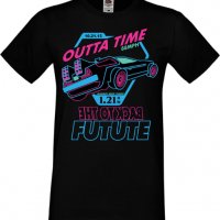 Мъжка тениска Back To The Future,Анимация,игра,Празник,Повод,, снимка 1 - Тениски - 37936723
