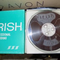 Магнетофонни ролки/ленти - Irish Recording Tape 211 1200' acetate 7"/ Reel green, снимка 1 - Декове - 43683564