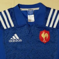 Adidas France 17/18 Home Jersey оригинална тениска XS Адидас Франция, снимка 5 - Спортни дрехи, екипи - 28990816