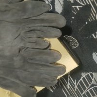  Велурени сиви  мъжки Кожени ръкавици /Аржентина /Абс нови /L/M /разпродава 1/4 цена  , снимка 11 - Ръкавици - 38882172