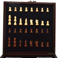 Луксозен Подаръчен комплект с шах и покер, снимка 5 - Подаръци за мъже - 43091230