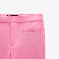 Розов панталон ZARA, снимка 5 - Панталони - 43921408