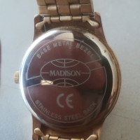 Часовник MADISON New York. Quartz. Мъжки часовник , снимка 6 - Мъжки - 44896111