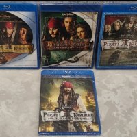 Blu-ray-Карибски Пирати 1-4 Бг Суб, снимка 1 - Blu-Ray филми - 43668719