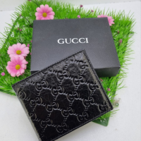 Мъжки черен портфейл Gucci ✅ Louis Vuitton ✅, снимка 2 - Портфейли, портмонета - 44905599