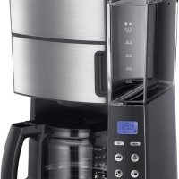 Кафемашина Russell Hobbs Grind & Brew 25610-56 с мелница, снимка 1 - Кафе машини - 43122276