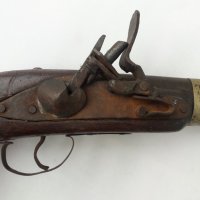 Стар красив кремъчен пистолет,пищов,пушка,оръжие, снимка 2 - Колекции - 26884626