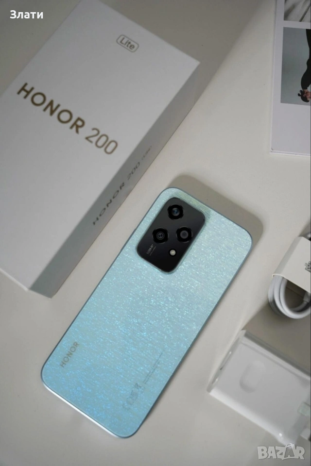 Honor 200 Lite 5G 8/256 Нов!, снимка 1