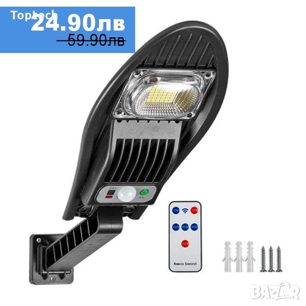 LED Соларна улична лампа COBRA, 115W, снимка 1