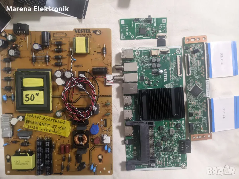 Daewoo 50DM73UA на части: 17MB185Y;17IPS72 ;CV500U2-T01  , снимка 1