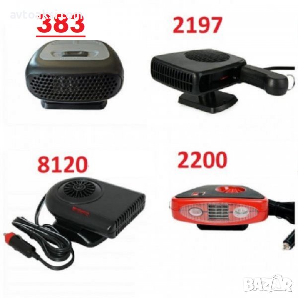 Духалка/Печка за МПС 12V -4модела, снимка 1