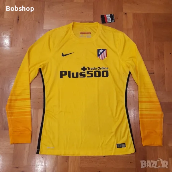 Атлетико Мадрид - Найк - Atletico Madrid - Nike - goalkeeper player issue shirt season 2015/2016, снимка 1