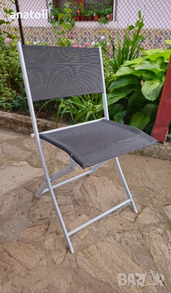 Чисто нови 8.бр столове. Сгъваем бистро комплект от Германия , снимка 1