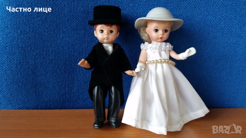 Реалистични спящи кукли Булка и Младоженец - подходящи за сватба, снимка 1