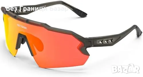 Нови Поляризирани спортни очила UV400 защита за колоездене и бягане, снимка 1