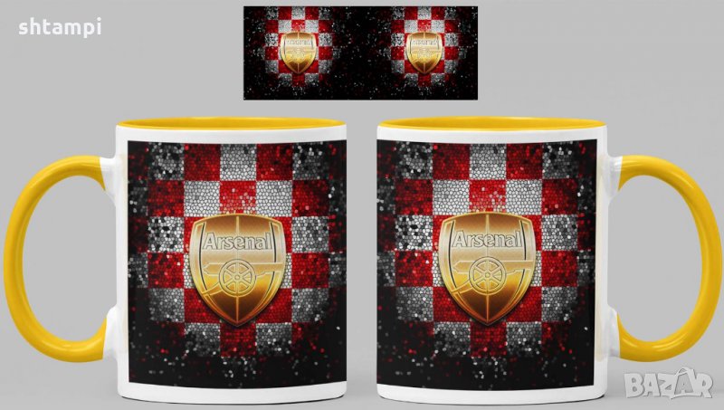 Чаша Арсенал Arsenal  Керамична, снимка 1