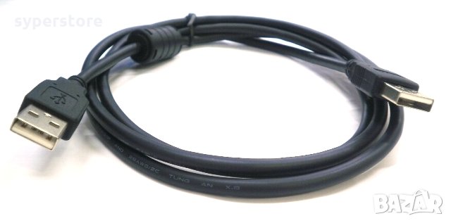 Кабел USB2.0  мъжко/мъжко 1.5м Digital One 00060 Качествен Cable USB2.0 type A-A M/M , 1.5m Qualit, снимка 1