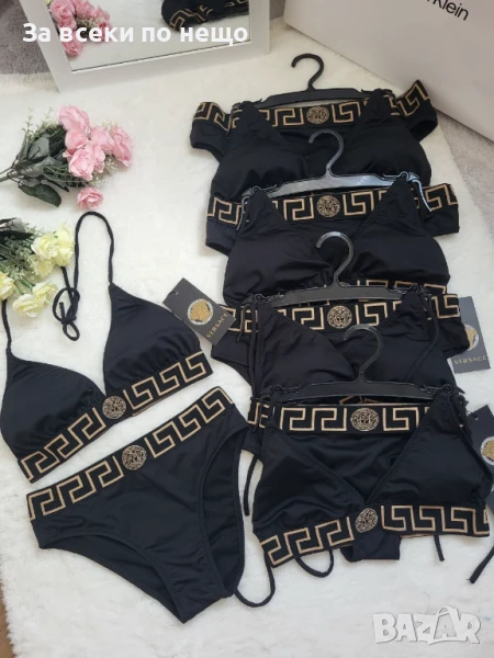 Versace Дамски Черен Бански С 2 Части👙Дамски Бански С Две Части Код BS-16, снимка 1